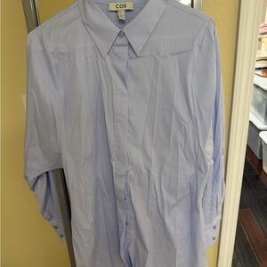 COS Light Blue Women's Button Down Shirt